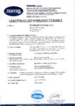 Certifikát Způsobilosti WeldingPro Group S.r.o.